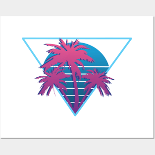 NEON PalmTrees Posters and Art